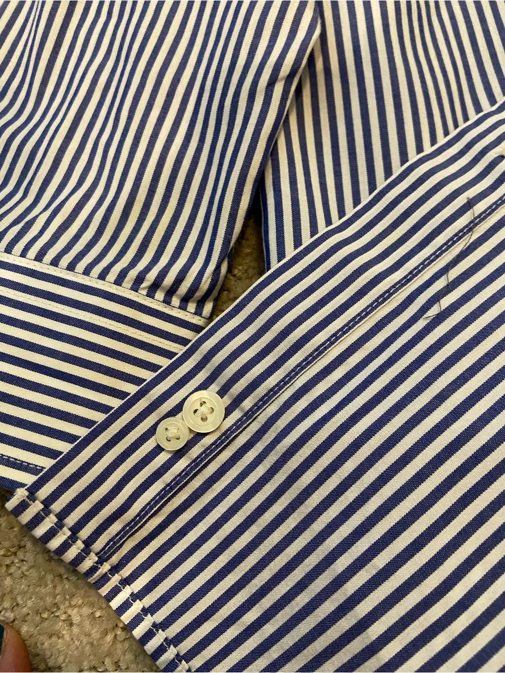 Boys Stripes Ralph Lauren Button-Down Shirt - Picture 5 of 9